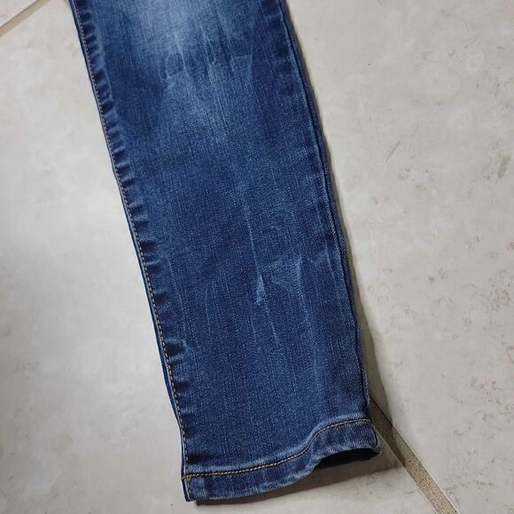 Aeropostale The Norma Jean Distressed Skinny Leg Denim Jeans Size 2 - Picture 13 of 16